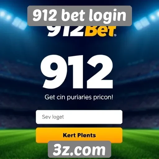 Cadastro e login no site 912 bet