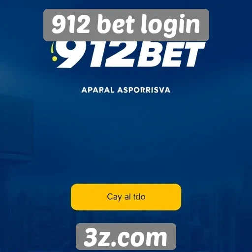 Apostas esportivas no site 912 bet login